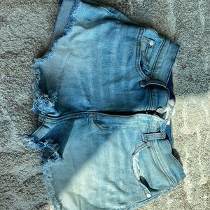 Pink Jean shorts for sale size 2